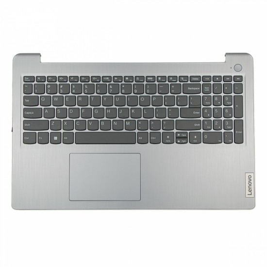 Πληκτρολόγιο Lenovo IdeaPad 1 15AMN7 Silver (Palmrest with keyboard) US (--Small Enter) - 5CB1H78294 5CB1J51285