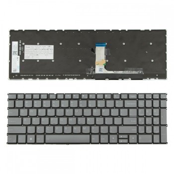 Πληκτρολόγιο Lenovo Yoga pro 9 16 Pro 9 16IRP8 16s IRP8 Gray Backlit Without Frame, Backlit Board US (--Small Enter) - SN21K43919