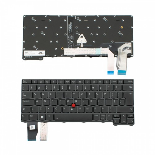 Πληκτρολόγιο Lenovo Thinkpad ThinkPad X13 Gen 3 21BN 21BQ 21CM 21CN Black With Frame UK (BIG ENTER) Backlit With Pointing Stick - 5N21A21906 PK131VU3B11