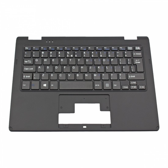 Πληκτρολόγιο Medion Akoya E2215 E2215T (Palmrest with keyboard) Black Frame Black US - YXK2254S ZX-245C-UK