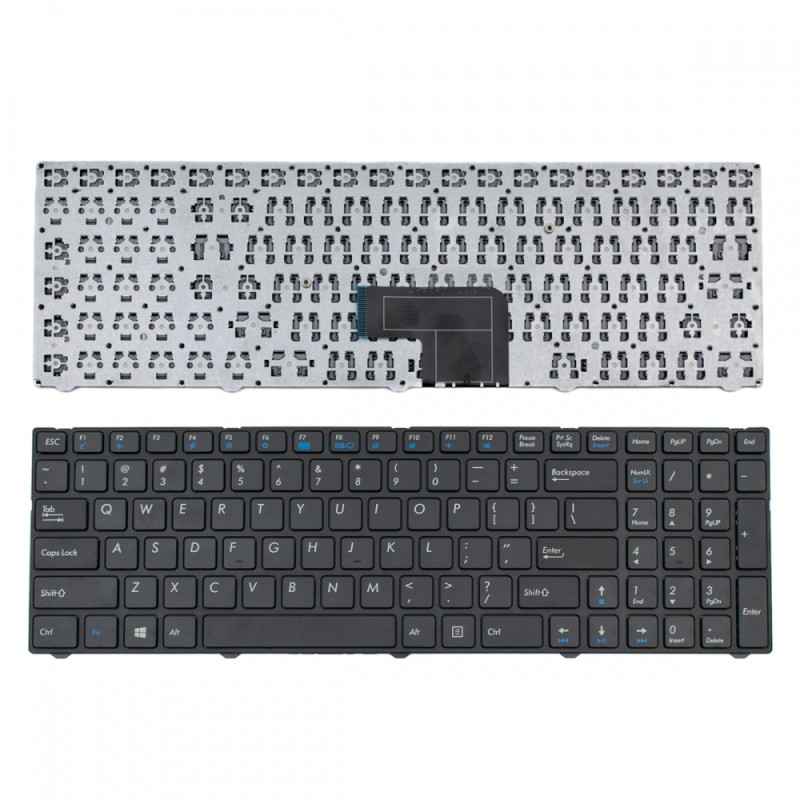 Πληκτρολόγιο Medion Akoya E7223 with Frame Black US - MP-13A83U4-528