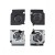 CPU FAN (CPU + GPU) Acer Nitro AN515-43 AN515-44 AN515-55 AN517-51 AN517-52 Predator Helios PH315-52 PH315-53 PH317-53 PH317-54 4pin  5V 0.5A - 23.Q7KN2.001 23.Q7KN2.002 DC28000QEF0 DC28000QDF0 DC28000X0F0