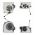 CPU FAN (CPU + GPU) Acer Aspire VN7-791 VN7-791G 4pin 5V 0.4A/0.5A  - MG60090V1-C200-S9C MG60090V1-C250-S9C EG75070S1-C062-S9A EG75070S1-C080-S9C EG75070S1-C060-S9C