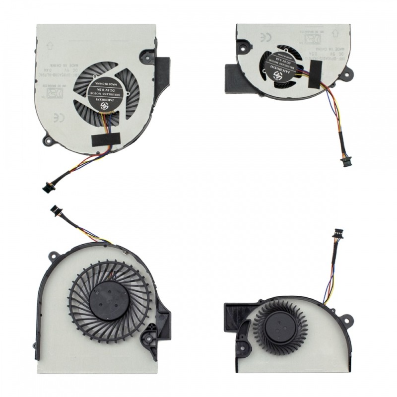 CPU FAN (CPU + GPU) Acer Aspire VN7-791 VN7-791G 4pin 5V 0.4A/0.5A  - MG60090V1-C200-S9C MG60090V1-C250-S9C EG75070S1-C062-S9A EG75070S1-C080-S9C EG75070S1-C060-S9C