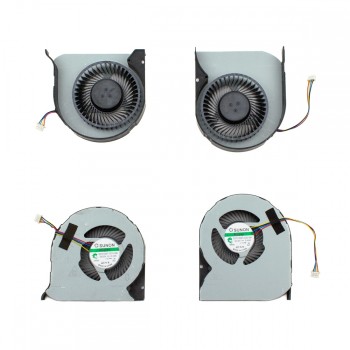 CPU FAN (CPU + GPU) DELL Precision 7510 M7510 7520 M7520 4pin 5V 0.44A - EG75150S1-C010-S9A EG75150S1-C020-S9A 044PG6 0XNTR8