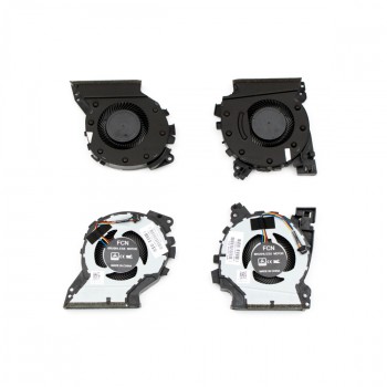 CPU FAN (CPU + GPU) HP ZHAN 99 G1 ZHAN 99-65 Zbook 15V G5 TPN-C134 5V, 0.5A, 4 pin - L25223-001 L25224-001