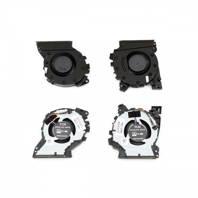 CPU FAN (CPU + GPU) HP ZHAN 99 G1 ZHAN 99-65 Zbook 15V G5 TPN-C134 5V, 0.5A, 4 pin - L25223-001 L25224-001