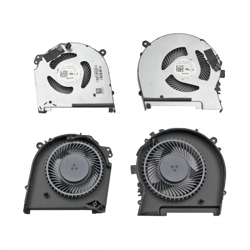 CPU FAN (CPU + GPU) HP Omen 15-DH 4 pin 12V 0.6A - L87237-001