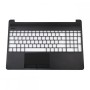 Upper Cover HP 15-DW 15S-DU 15S-DY 250 G8 Without TouchPad Black (Small Enter) - 
