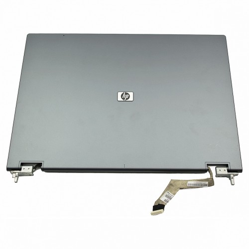HP Compaq 8710p 8710w KIT (Πίσω Καπάκι Οθόνης LCD Back Cover + Μπροστά Καπάκι Οθόνης LCD Screen Bezel + Καλωδιοταινία Οθόνης LCD Cable + Hinges) Black - 450572-001 450581-001 DC02000CG00AP00X000600