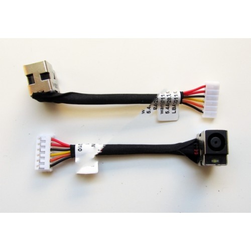 Βύσμα Τροφοδοσίας DC Power Jack PJ156 7.5x0.7x5.0mm - HP Compaq CQ50 CQ60 CQ510 CQ511 With cable - 5.4AH28.001