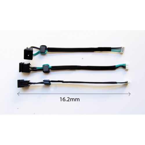 Βύσμα Τροφοδοσίας DC Power Jack PJ067 2.5mm center pin - Toshiba Satellite C650 L505 L505D With cable (PJ076)