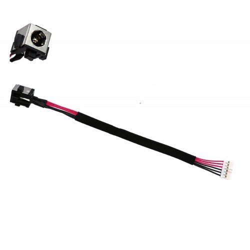 Βύσμα Τροφοδοσίας DC Power Jack PJ563 5.5x2.5mm ASUS K55 K55A U57 U57A With Cable