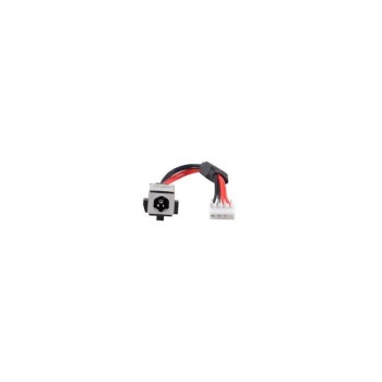 Βύσμα Τροφοδοσίας DC Power Jack PJ080 (short) Type 1 Toshiba Satellite P205 P205D X205 With cable