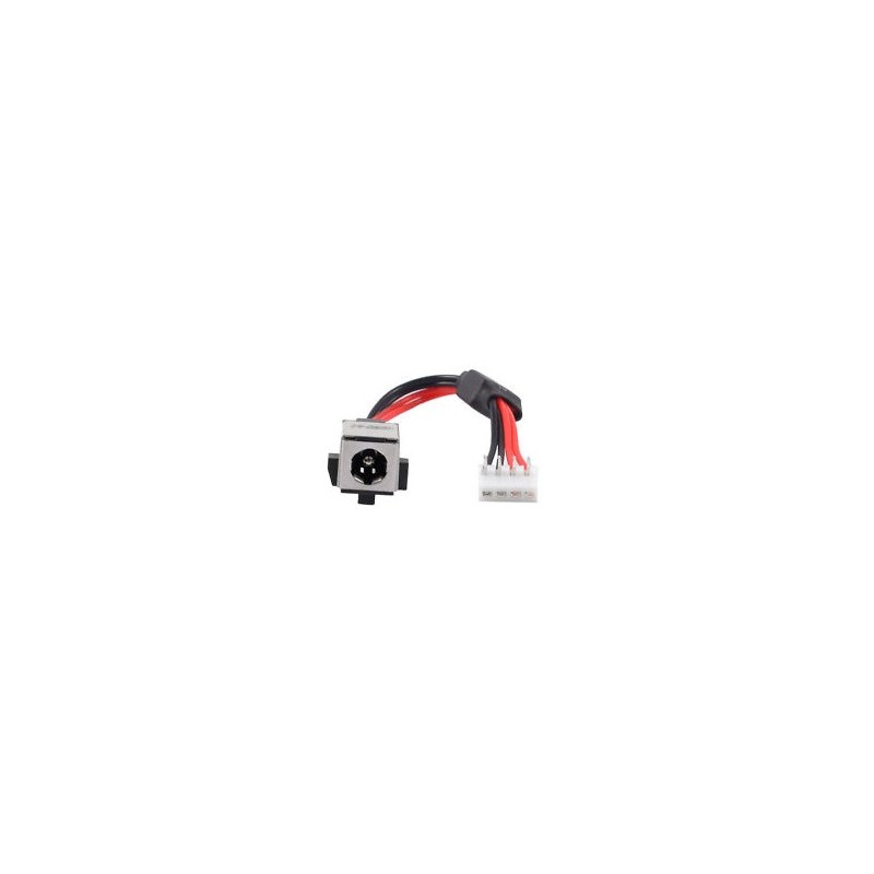 Βύσμα Τροφοδοσίας DC Power Jack PJ080 (short) Type 1 Toshiba Satellite P205 P205D X205 With cable