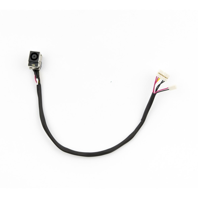 Βύσμα Τροφοδοσίας DC Power Jack PJ259 HP Pavilion DV7-2000 DV7-3000 With Cable 6+2 pins TYPE 1 (дълъг кабел 23см)