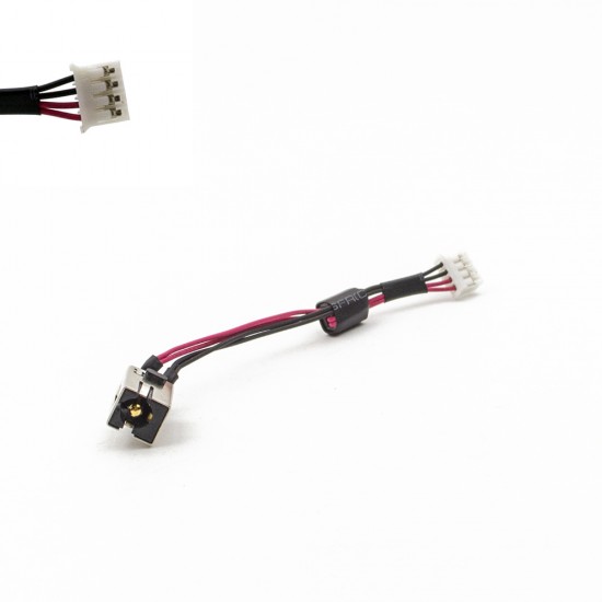 Βύσμα Τροφοδοσίας DC Power Jack PJ857 TOSHIBA U945 with cable