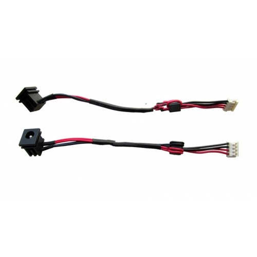 Βύσμα Τροφοδοσίας DC Power Jack PJ112 Toshiba Satellite A100 A105 With Cable - 19V version 2.5mm center pin - да се свери подредбата на захранването към дъното