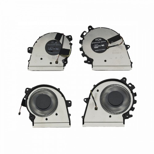 Ανεμιστηράκι Laptop CPU FAN (CPU + GPU) Lenovo Yoga 530-14IKB 4pin 5V 0.5A - DFS150705A0T DFS150705BR0T