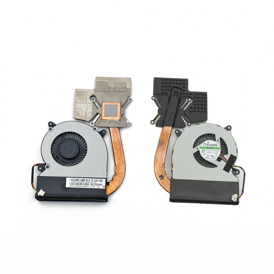 Ανεμιστηράκι Laptop CPU FAN + HEATSINK ASUS N750JV 4pin 5V 0.45A (For GPU Fan) - 13NB0201AM1501 13N0-PTA0901