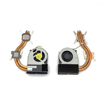 Ανεμιστηράκι Laptop CPU FAN + HEATSINK Toshiba Satellite C50-A C55-A 5V 0.5A  - DFS501105FR0T H000062540