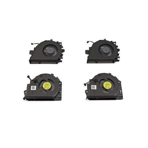 Ανεμιστηράκι Laptop CPU FAN (Left + Right) HP ZBook 15 G3 4 pin 5V 0.5A - 848252-001 DC28000GXF0 DC28000GVF0