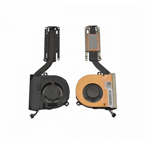 Ανεμιστηράκι Laptop CPU FAN + HEATSINK DELL Latitude 7280 7290 7380 7390 (UMA Graphics) 4pin 5V 0.4A - KM50T