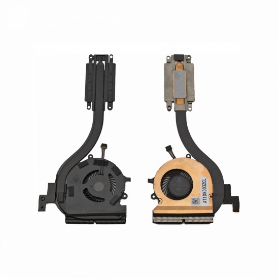 Ανεμιστηράκι Laptop CPU FAN + HEATSINK DELL Latitude E7270 (UMA Graphics) 4pin 5V 0.45A - R37F7