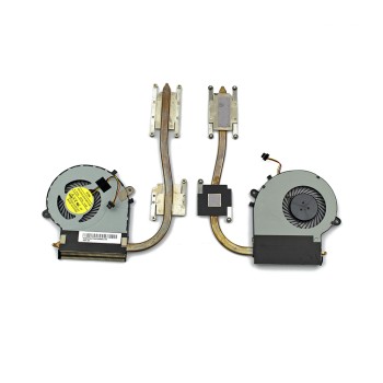 Ανεμιστηράκι Laptop CPU FAN + HEATSINK Toshiba Satellite L50-B (diskrete video) 3pin 5V 0.5A - A000291710 DFS541105FC0T