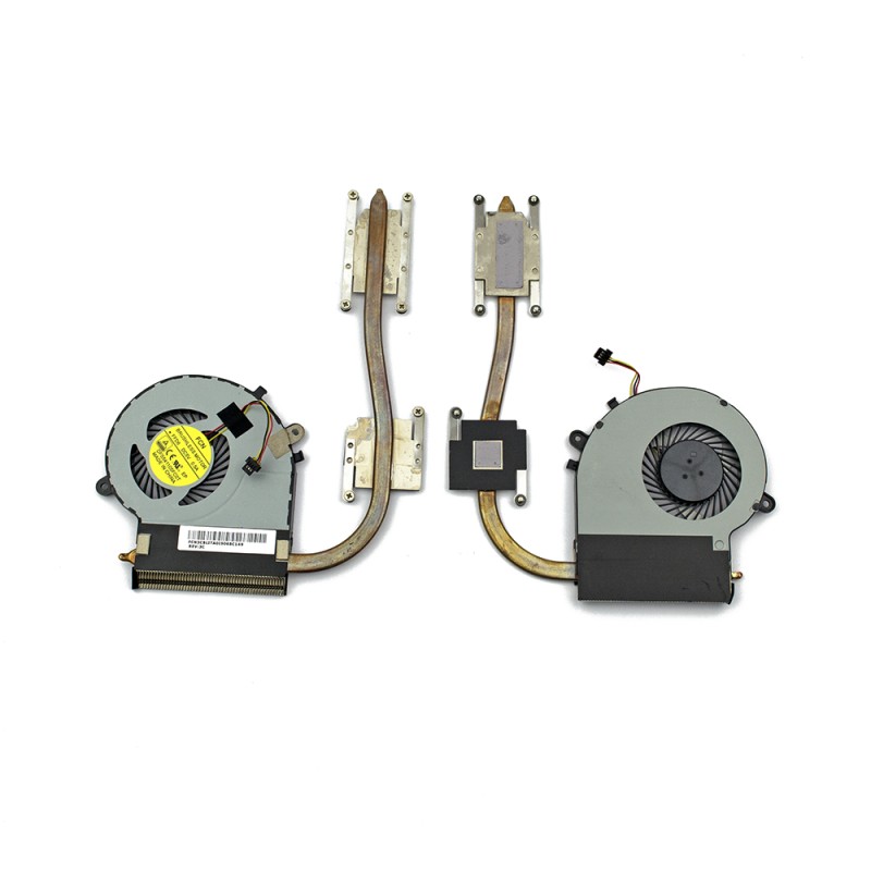 Ανεμιστηράκι Laptop CPU FAN + HEATSINK Toshiba Satellite L50-B (diskrete video) 3pin 5V 0.5A - A000291710 DFS541105FC0T