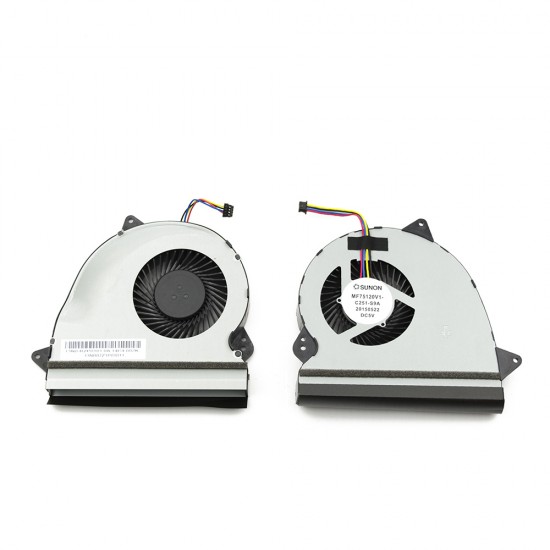 Ανεμιστηράκι Laptop CPU FAN ASUS GL552JX ZX50J - MF75120V1-C250-S9A 13N0-RZP0101 13N0-SNP0101 Ανεμιστηράκι Laptop CPU FAN ASUS GL552JX ZX50J - MF75120V1-C250-S9A 13N0-RZP0101 13N0-SNP0101