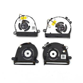 Ανεμιστηράκι Laptop CPU FAN Lenovo Yoga 710-14 710-15 (Left + Right) 4pin 5V 0.5A - DC28000HPF0 DC28000HRF0