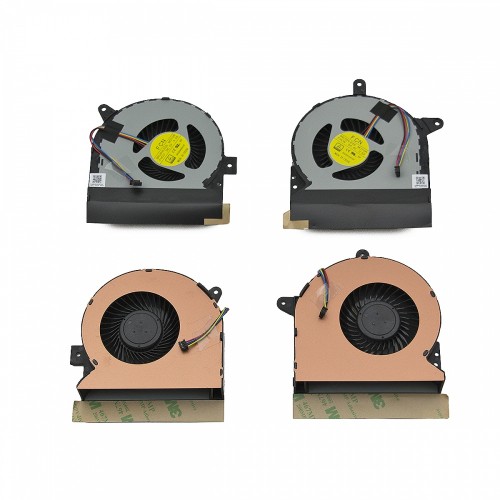 Ανεμιστηράκι Laptop CPU FAN (CPU + GPU) ASUS ROG G752 G752V G752VY (πάχος 19mm) 4 pins 5V 0.5A - 13NB09V0AM0201 13NB09V0AM0301