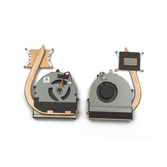 Ανεμιστηράκι Laptop CPU FAN + HEATSINK SONY SVE14111RGB SVE141A11P SVE14118FGB 3pin 5V 0.5A - KSB06305HA M107