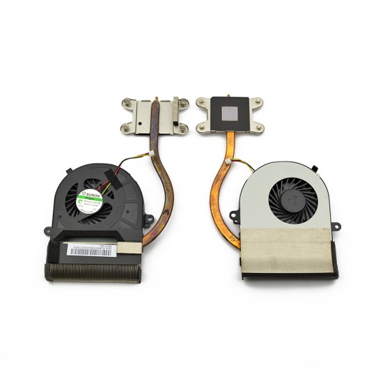 Ανεμιστηράκι Laptop CPU FAN + HEATSINK Toshiba Satellite C70D-A UMA 3pin  5V 0.5A - A000243400 MF60120V1-C640-G99