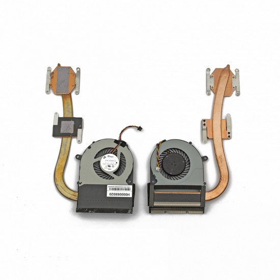 Ανεμιστηράκι Laptop CPU FAN + HEATSINK Toshiba Satellite L40-B L45-B 3pin  5V 0.4A - H000068020 13N0-VPA1A030A FACA200EUA