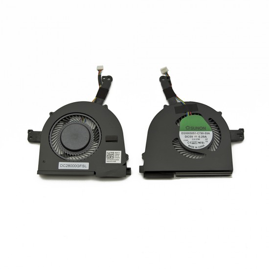 Ανεμιστηράκι Laptop CPU FAN DELL Latitude E5570 за U-Type CPU and Integrated Intel Graphics UMA TYPE 2 - 7HJFG DC28000GFSL