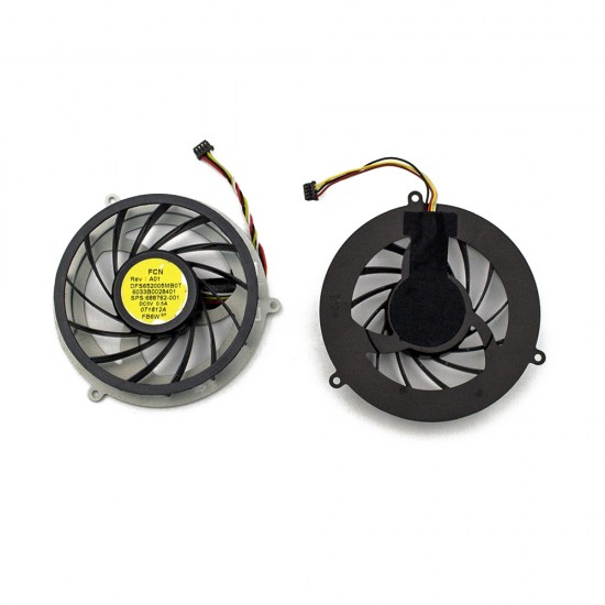 Ανεμιστηράκι Laptop CPU FAN HP 8675W 8740W 8760W 8770W 5V 0.5A 4pin - DFS601605MB0T DFS652005MB0T FB6W 688762-001 Ανεμιστηράκι Laptop CPU FAN HP 8675W 8740W 8760W 8770W 5V 0.5A 4pin - DFS601605MB0T DFS652005MB0T FB6W 688762-001