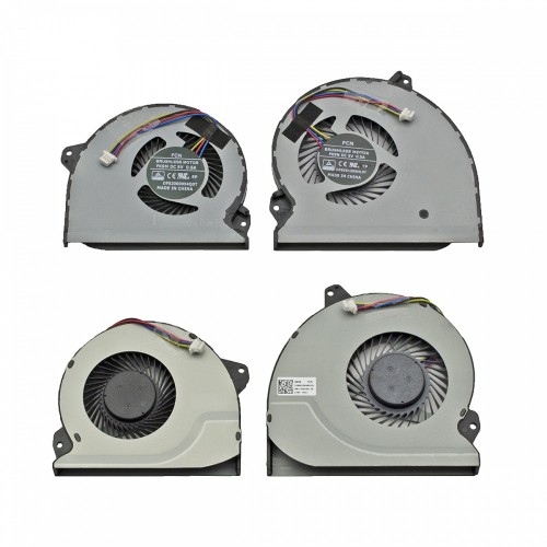 Ανεμιστηράκι Laptop CPU FAN (CPU + GPU) ASUS GL702 GL702VM 4pin 5V 0.5A (πάχος  8mm) - 13NB0DQ0AM0301 13N1-3DA0301