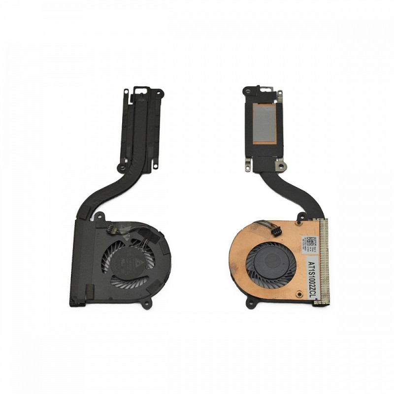 Ανεμιστηράκι Laptop CPU FAN + HEATSINK DELL Latitude 7480 7490 (UMA) 4pin 5V 0.45A - 2T9GV