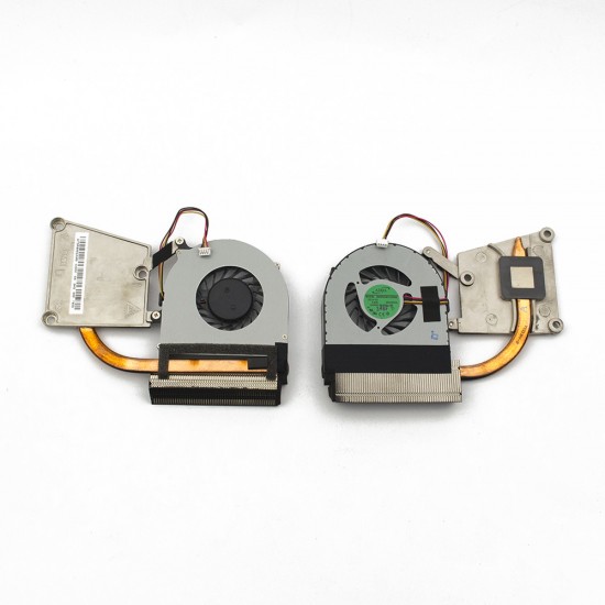 Ανεμιστηράκι Laptop CPU FAN + HEATSINK Lenovo IdeaPad G585 (For AMD E1-1200, E-300) - AB06505MX12DB00 5V 0.40A AT0R5002AM0 AT0R5002AA0