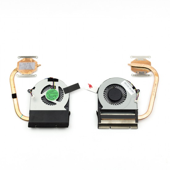 Ανεμιστηράκι Laptop CPU FAN + HEATSINK Toshiba Satellite C75D C75-C C75D-C 4pin  5V 0.5A(For integrated video) - H000081470 13N0-DQA0I01