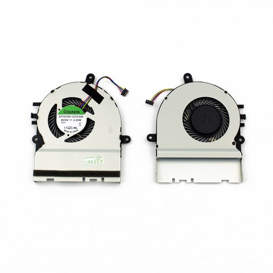 Ανεμιστηράκι Laptop CPU FAN ASUS X302 X302L 4pin 5V 0.45A - EF75070S1-C270-S9A Ανεμιστηράκι Laptop CPU FAN ASUS X302 X302L 4pin 5V 0.45A - EF75070S1-C270-S9A