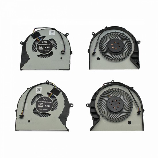 Ανεμιστηράκι Laptop CPU FAN (CPU + GPU) ASUS FX63VM FZ63VM FX63V FX63VM7300 FX63VM7700 FX503VM S5AM GL703 ROG Strix GL703V GL703VD GL703VM 4 pins (CPU - 12V, 0.4A; GPU - 12V, 0.4A) TYPE 2 - FCN4VBKLFAJN20 FCN4VBKLFAJN30 DFS602212M00T DFS552012M00T