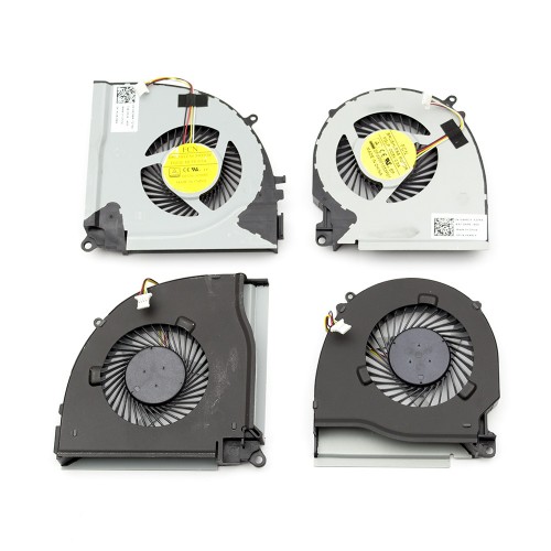 Ανεμιστηράκι Laptop CPU FAN Left + Right DELL Inspiron 7559 4pin 5V 0.5A - RJX6N 4X5CY