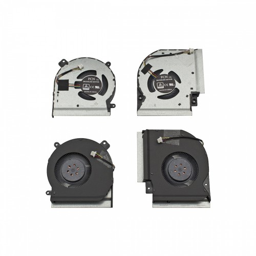 Ανεμιστηράκι Laptop CPU FAN (CPU + GPU) ASUS ROG Strix GL504 GL504G GL504GS GL504GM GL504GV 4pin 12V 1A - 13NR00L0P11011 13NR00L0P12011