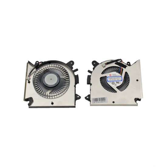 Ανεμιστηράκι Laptop CPU FAN MSI GF63 MS-16 R1 MS-16 R2 MS-16 R3 4 pin 5V 1.0A - PABD08008SH E330800760MC