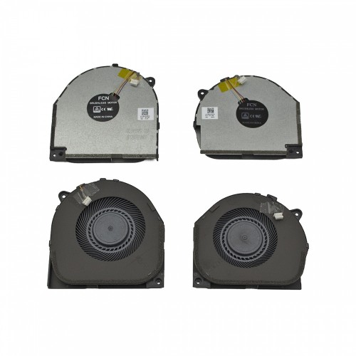 Ανεμιστηράκι Laptop CPU FAN (CPU + GPU) Lenovo Y7000 Y530-15ICH (For VGA 1050TI 1060) 4pin 5V 0.5A - DC28000DKF0 DC28000DKF1