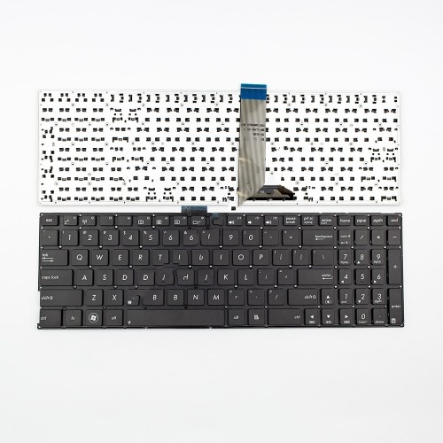 Πληκτρολόγιο Laptop keyboard για ASUS A501 A553 A555 D553 F530 F553 F554 F555 K501 K553 K555 P553 R511 R515 R554 R556 R557 TP550 VM590 W519 X503 X553 X554 X555 BLACK WITHOUT FRAME US (SMALL ENTER) - 9Z.N8SBU.K01 USKBU 0KNB0-4109US00 0KNB0-6130US00