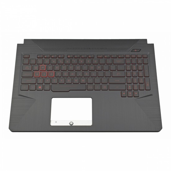 Πληκτρολόγιο Laptop keyboard για ASUS FX504GD FX504GE FX504GM Black Frame Black With Backlit (Palmrest with keyboard) - 90NR00J1-R31UI0 90NR00J1-R31US0 13NR00I0AM0111
